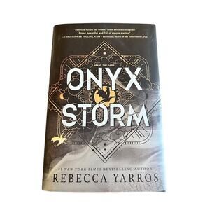 Onyx Storm by Rebecca Yarros — Book 3 in The Empyrean Series (Hardcover, 2024)